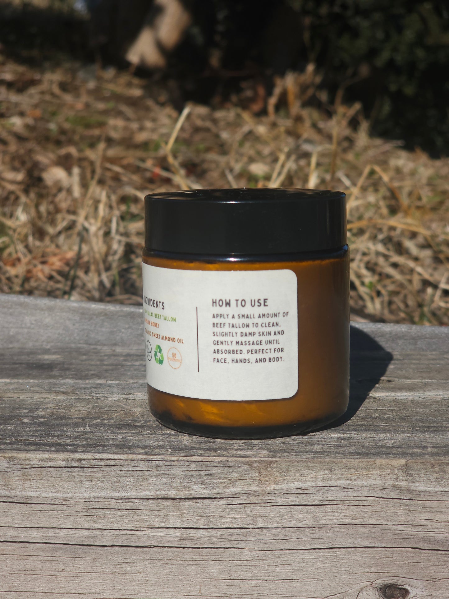 Unscented Whipped Beef Tallow and Honey cream